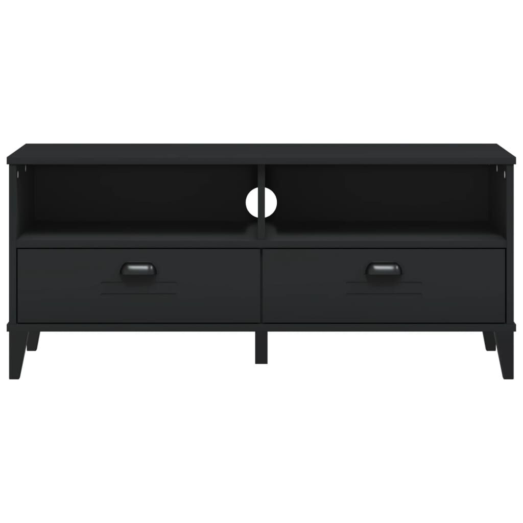 vidaXL TV Cabinet VIKEN Black Engineered Wood