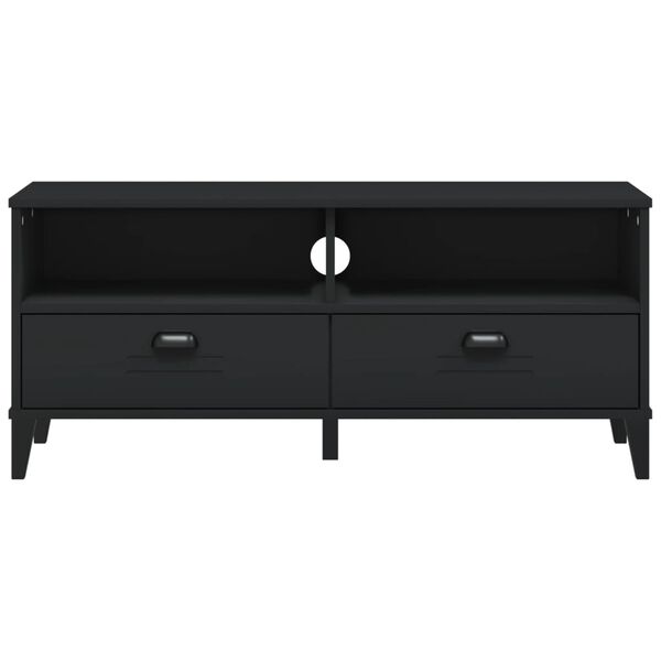 vidaXL TV Cabinet VIKEN Black Engineered Wood