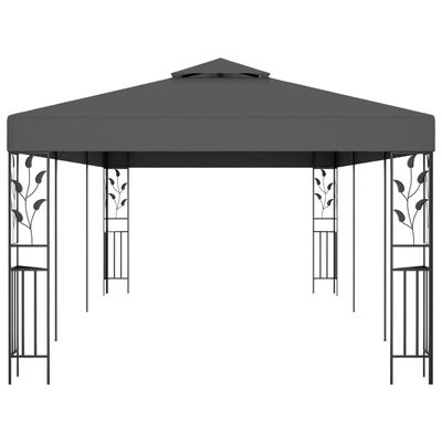 vidaXL Gazebo 3x6 m Anthracite