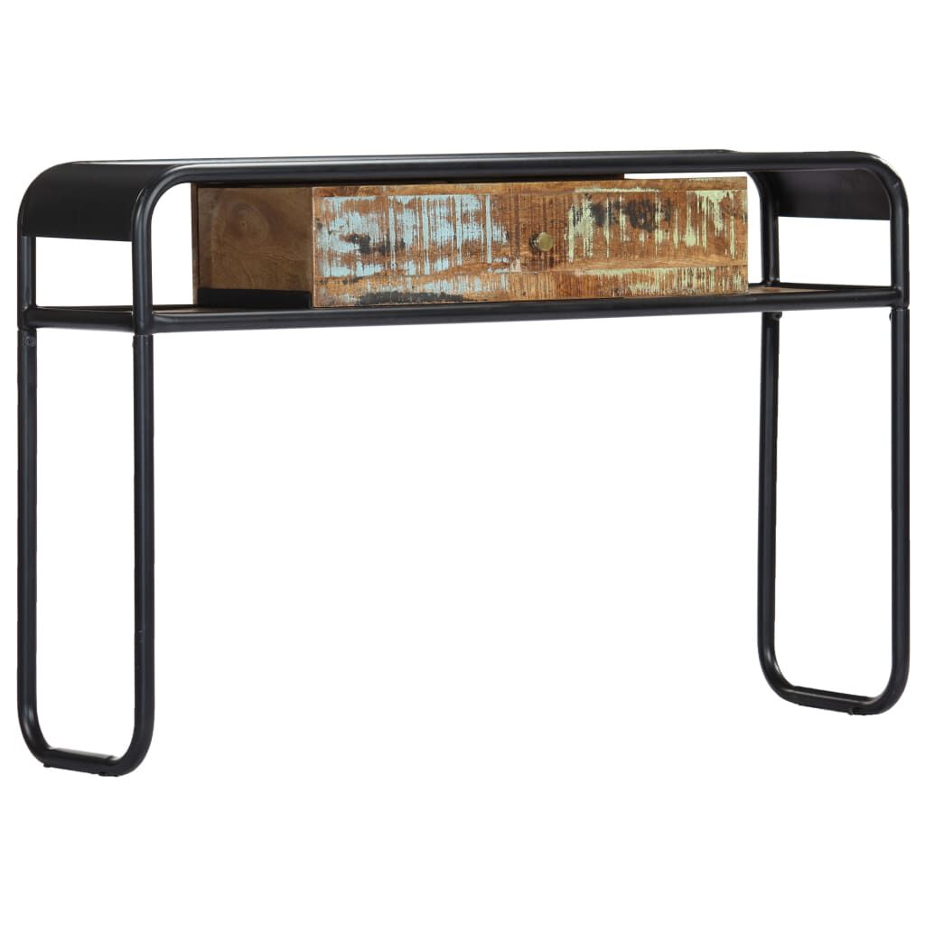 vidaXL Console Table 118x30x75 cm Solid Reclaimed Wood