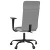 vidaXL Office Chair Light Grey Fabric
