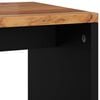 vidaXL Coffee Table 40x31x46 cm Solid Wood Acacia&Engineered Wood