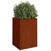 vidaXL Planter 42x38x75 cm Corten Steel