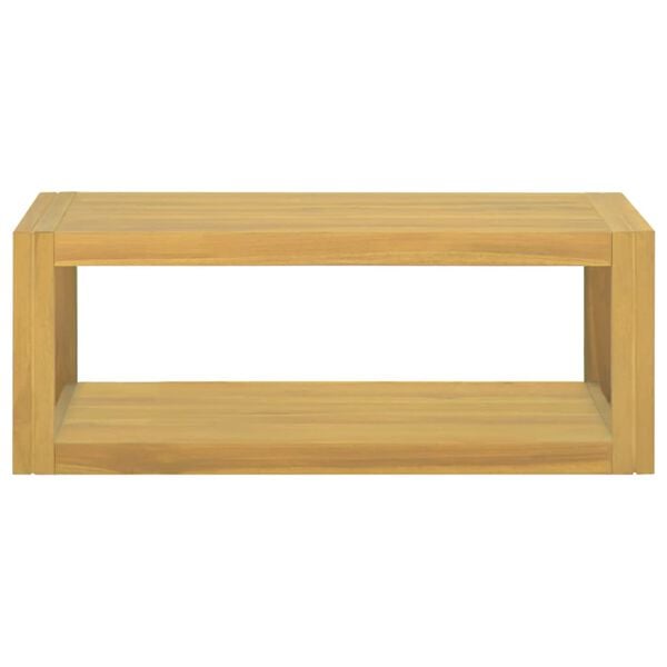vidaXL Wall-mounted Bathroom Cabinet 90x45x35 cm Solid Wood Teak