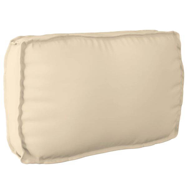vidaXL Cushion Beige 70 x 40 x 12 cm Oxford Fabric