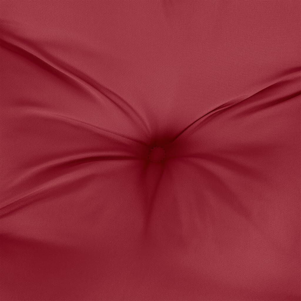 vidaXL Garden Bench Cushion Wine Red 110x50x7 cm Oxford Fabric