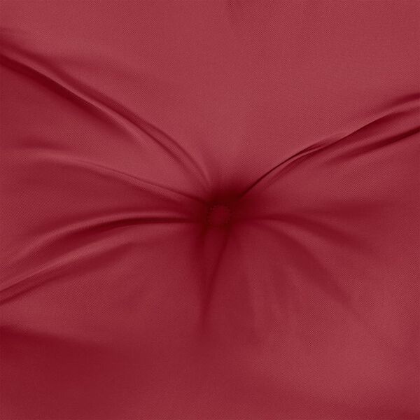 vidaXL Garden Bench Cushion Wine Red 110x50x7 cm Oxford Fabric