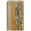 vidaXL End Table with 1 Drawer 1 Door Reclaimed Wood