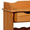 vidaXL Wine Rack Brown 90 x 60 x 30 cm Solid pine wood
