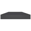 vidaXL Bookshelf Boards 8 pcs Grey 40x10x1.5 cm Engineered Wood