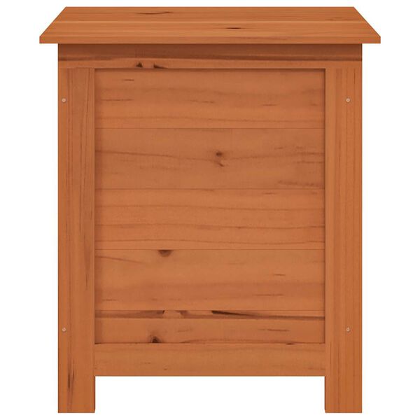 vidaXL Outdoor Cushion Box Brown 50x50x56 cm Solid Wood Fir