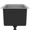 vidaXL Handmade Kitchen Sink Stainless Steel