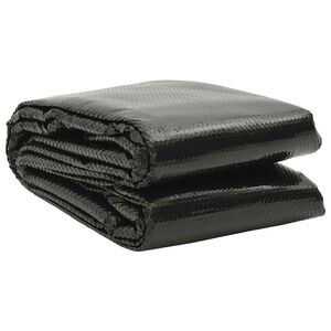 vidaXL Pool Cover Black 400x200 cm PE