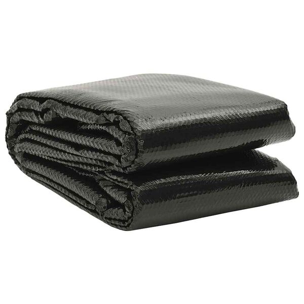 vidaXL Pool Cover Black 400x200 cm PE