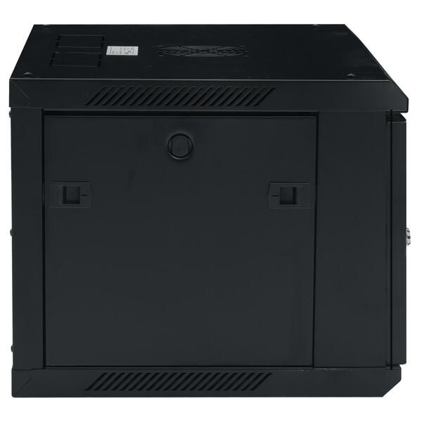 vidaXL 6U Wall Mounted Network Cabinet 19 IP20 600x450x350 mm
