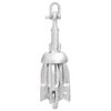 vidaXL Folding Anchor Silver 0.7 kg Hot Dip Galvanized Cast Iron