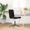 vidaXL Dining Chair Black Velvet