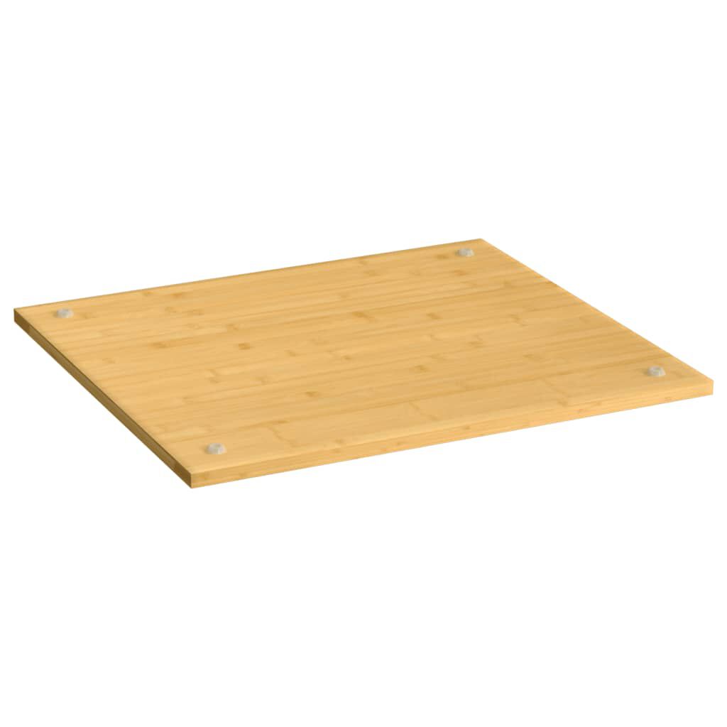 vidaXL Cooker Cover 50x56x1.5 cm Bamboo