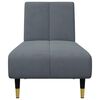 vidaXL 2 Piece Sofa Set Dark Grey Velvet