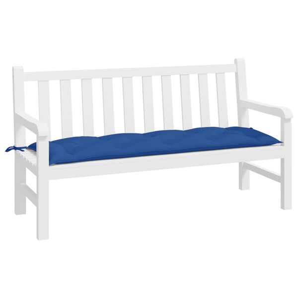 vidaXL Garden Bench Cushion Royal Blue 150x50x7 cm Oxford Fabric