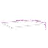 vidaXL Bookshelf Boards 4 pcs Grey 60x40x1.5 cm Engineered Wood