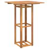 vidaXL 3 Piece Outdoor Bar Set Solid Wood Acacia