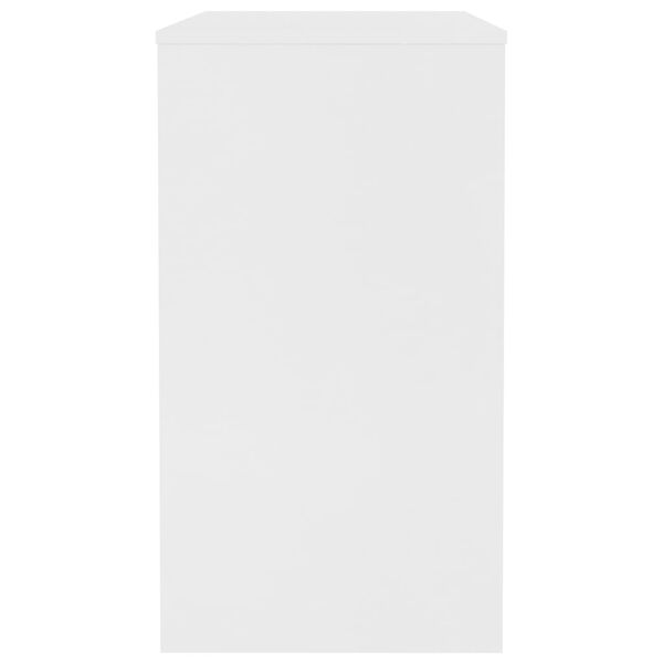 vidaXL Desk White 90x40x72 cm Engineered Wood