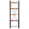 vidaXL 5-Tier Bookcase 60x30x180 cm Solid Reclaimed Wood