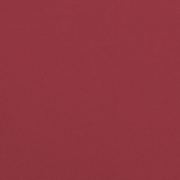 vidaXL Sun Lounger Cushion Wine Red 200x70x3cm Oxford Fabric