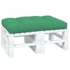 vidaXL Pallet Cushion Green 120x80x12 cm Fabric