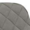 vidaXL Swivel Dining Chairs 2 pcs Light Grey Velvet