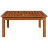 vidaXL 7 Piece Garden Lounge Set with Cushions Cream Wood Acacia&Rope
