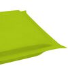 vidaXL Garden Sun Lounger with Cushion Solid Acacia Wood