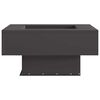 vidaXL Fire Pit Black 60 x 60 x 30 cm Cold-rolled steel