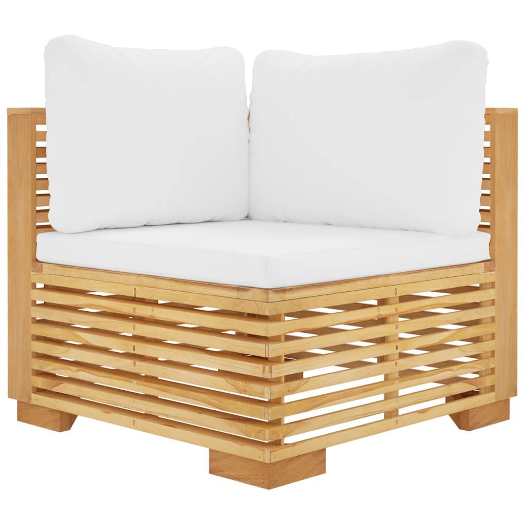 vidaXL 6 Piece Garden Lounge Set with Cushions Solid Wood Teak