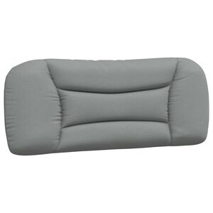 vidaXL Headboard Cushion "Hvar" Light Grey 100 cm Fabric