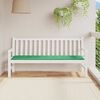 vidaXL Garden Bench Cushion Green 180x50x3 cm Oxford Fabric