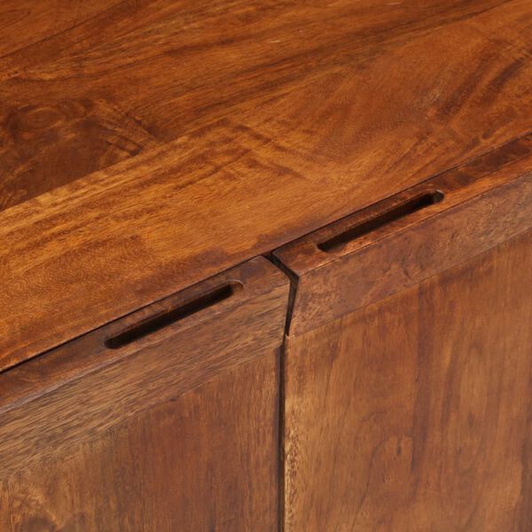 vidaXL Sideboard 110x35x56 cm Solid Wood Mango