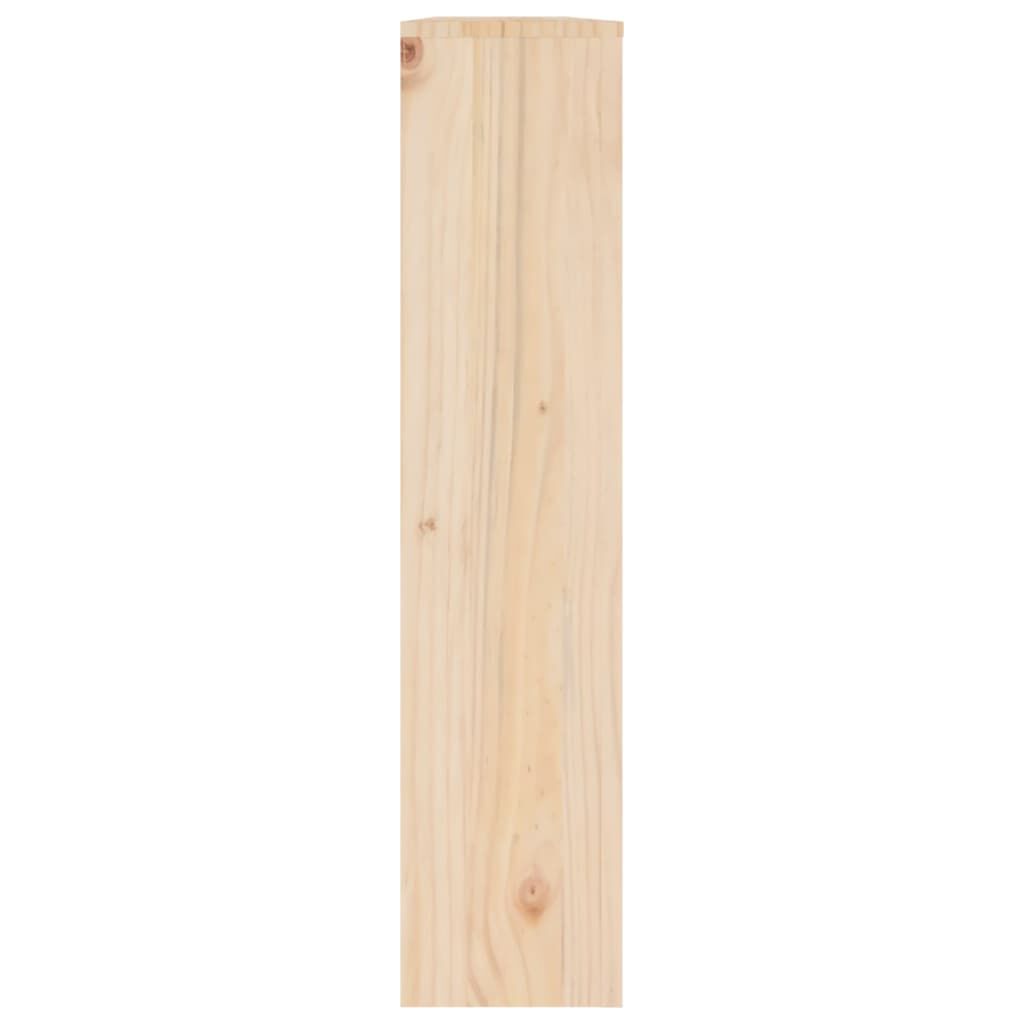 vidaXL Radiator Cover 153x19x84 cm Solid Wood Pine