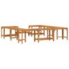 vidaXL Hot Tub Surround Brown 230 x 230 cm Solid acacia wood