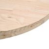 vidaXL Table Top Ø30x2.5 cm Solid Wood Pine