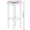 vidaXL Bar Stools 8 pcs Solid Wood Acacia