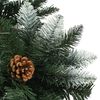 vidaXL Artificial Pre-lit Christmas Tree with Pine Cones 150 cm