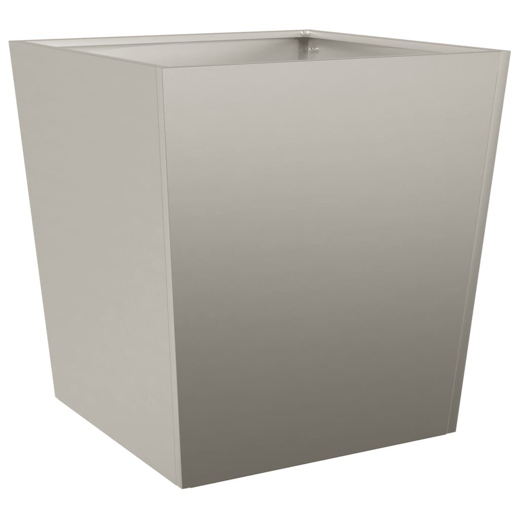 vidaXL Garden Planter 50x50x50 cm Weathering Steel
