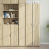 vidaXL Highboard Sonoma Oak 30x42.5x185 cm Engineered Wood