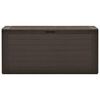 vidaXL Garden Storage Box Brown 116x44x55 cm