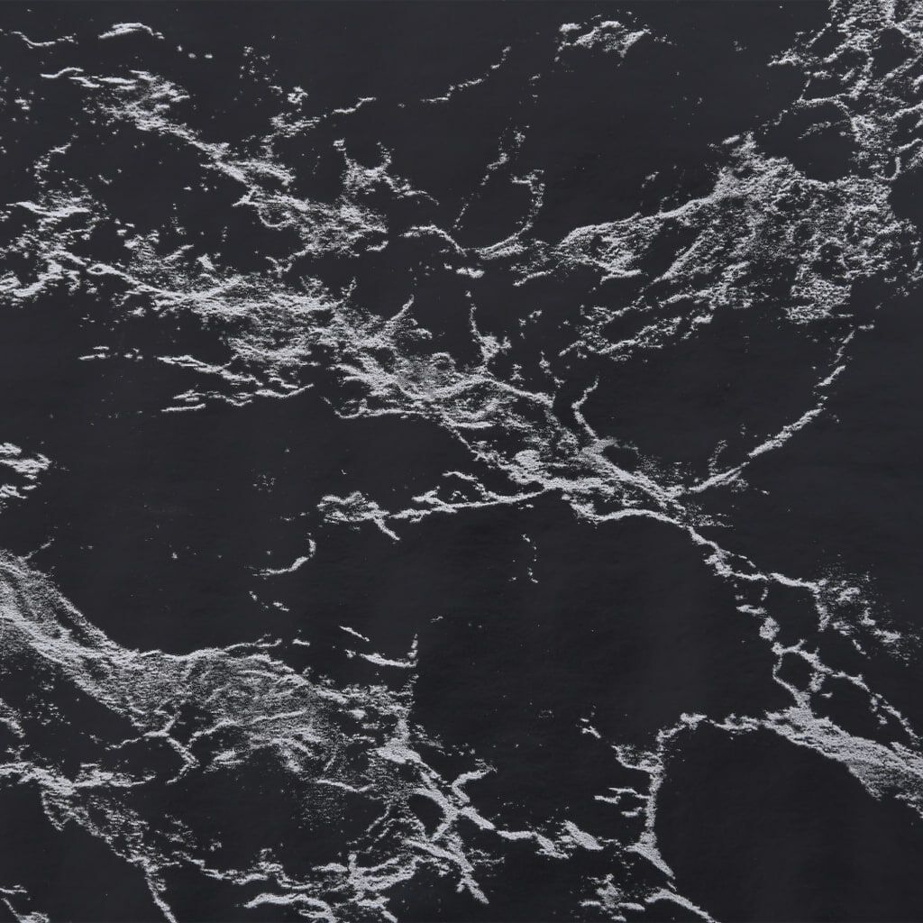 vidaXL Self-adhesive Furniture Film Black Stone 500x90 cm PVC