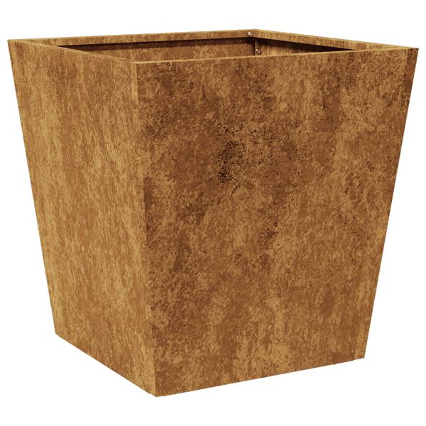 vidaXL Garden Planters 2 pcs 40x40x40 cm Weathering Steel