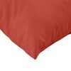 vidaXL Pallet Cushions 2 pcs Melange Red Fabric