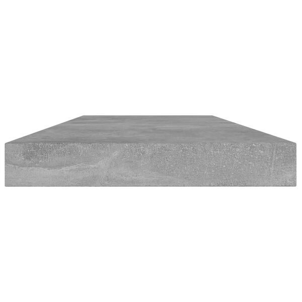 vidaXL Bookshelf Boards 8 pcs Concrete Grey 40x10x1.5 cm Engineered Wood